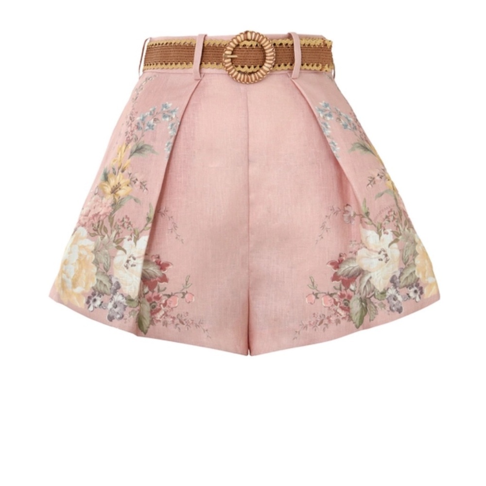 Zimmermann Waverly tuck shorts